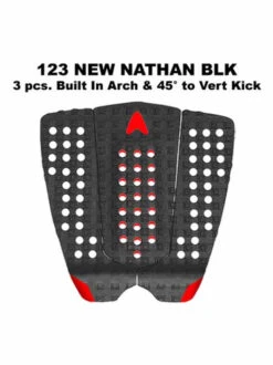ASTRODECK NEW NATHAN TRACTION PAD (123-MGBLK)