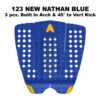 ASTRODECK NEW NATHAN TRACTION(123-MGBLU) -Surf Corner Store 123 NEW NATHAN BLUE 28006.1663880430