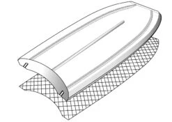 VS BODYBOARDS Dave Winchester Pro Ride Polypro Core Bodyboard - 2022 Model -Surf Corner Store 641558 4