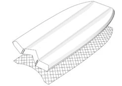 VS BODYBOARDS Dave Winchester Alpha Flex Quad Concave PFS-T Polypro Core Wi-Fly 2.0 - 2023/24 Model -Surf Corner Store 645003 4