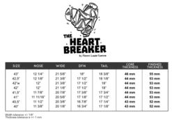 PRIDE BODYBOARDS Pierre Louis Costes 'Answer' SDC Polypro Core - 2023/24 Model -Surf Corner Store 645407 1