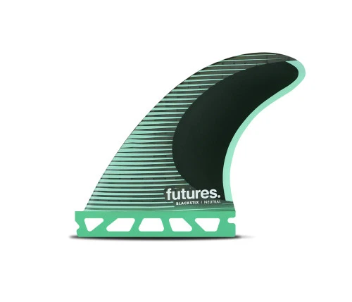 FUTURES F4 BLACKSTIX THRUSTER - GREEN SMALL (4640-469-00)