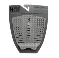 SLATER DESIGNS 3 PIECE ARCH TRACTION GREY/BLACK (PADK-T-3A-GYBK) -Surf Corner Store SLATER DESIGNS 3 PIECE ARCH TRACTION GREY BLACK S 1 28926.1613521439