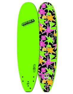 CATCH SURF SOFT ODYSEA LOG X KALANI ROBB PRO SOFTBOARD LIME GREEN