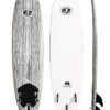 CBC FUN 7'0" CALIFORNIA BEAR SOFTBOARD WHITE WOOD -Surf Corner Store cbc fun 7 0 softboard 3