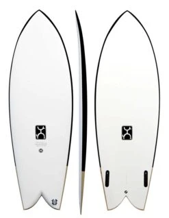 FIREWIRE TOO FISH HELIUM ROB MACHADO SURFBOARDS FUTURES FINS