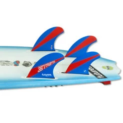 FUTURES STRETCH ST-1 HC QUAD (2310-185-40) -Surf Corner Store futures fins 231018540 stretch hc quad fin set blue red on board 1 1 2000x.jpg 68094.1695765787