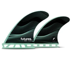 FUTURES F4 HC QUAD - GREEN FINS (1140-182-40)