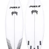 PUKAS MAYHEM LAZY LINK SQ 5 FINS CARBON TAIL PATCHES