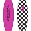 QUIKSILVER 6’6" SOFTBOARD BAT FISH PINK -Surf Corner Store quiksilver 6 6 softboard bat fish pink 22 1